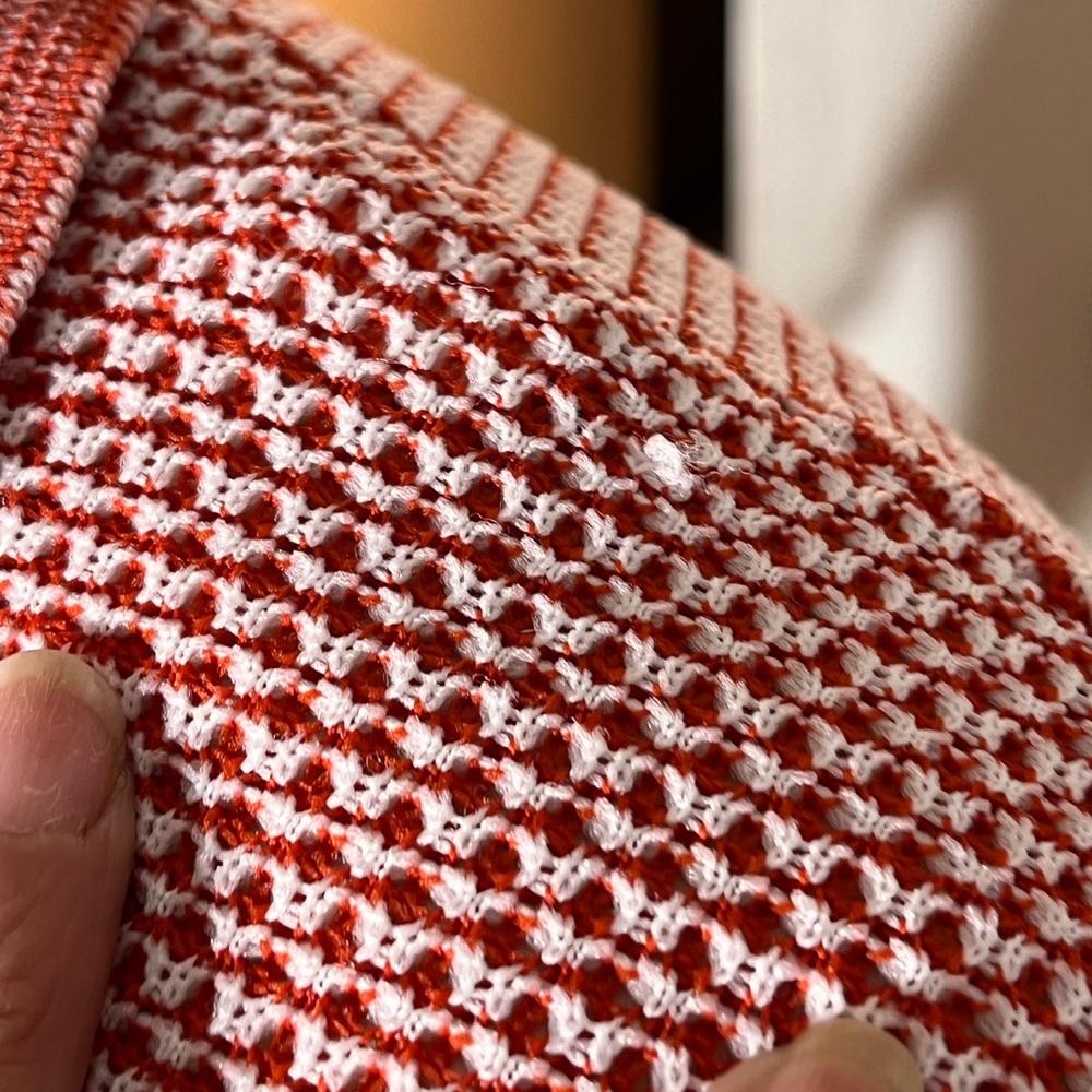 Red Patterned Men's Shirt - Picture 9 of 14